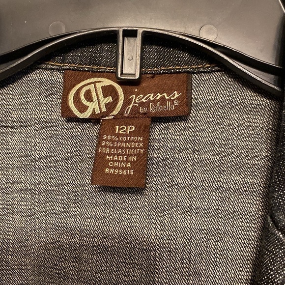 Jeans by Rafaela Denim Jean Jacket Size 12 P - Picture 2 of 5